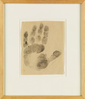 JOSEPH STELLA Handprint.